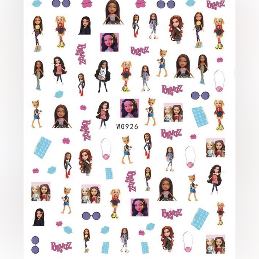 BRATZ NAIL STICKER